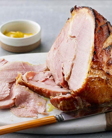 Slow cooker honey roast ham