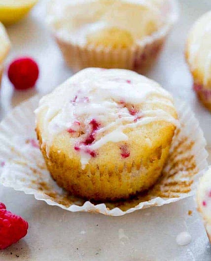 Lemon Raspberry Muffins