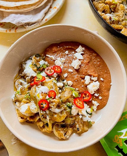 Chicharron en Salsa Verde