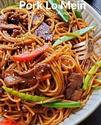 Instant Pot Pork Lo Mein