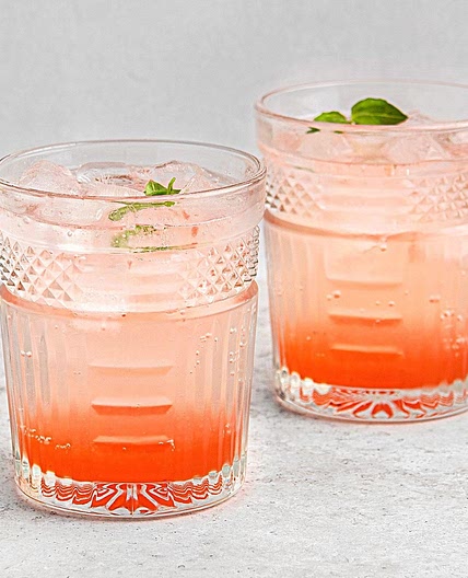 Strawberry-Basil Mocktail
