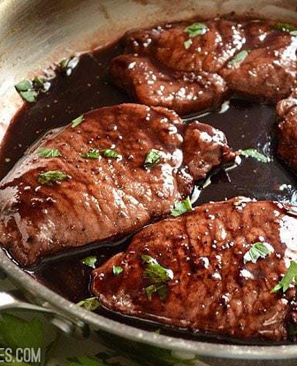 Blackberry Sage Pork Chops