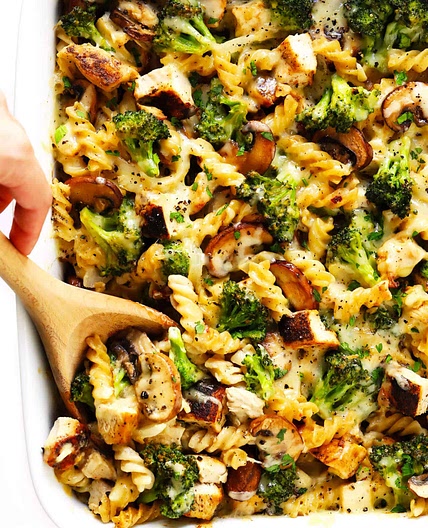 Healthier Broccoli Chicken Casserole