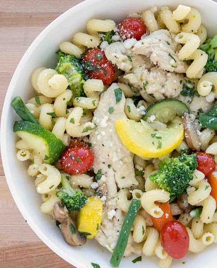 Chicken Pasta Primavera