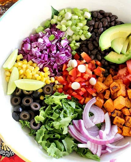 Tex Mex Sweet Potato Salad