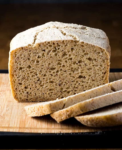 Vegan Gluten-Free Bread Machine Loaf