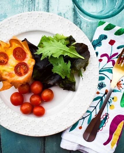 Vegan Cheese & Red Pepper Filo Hand Pies