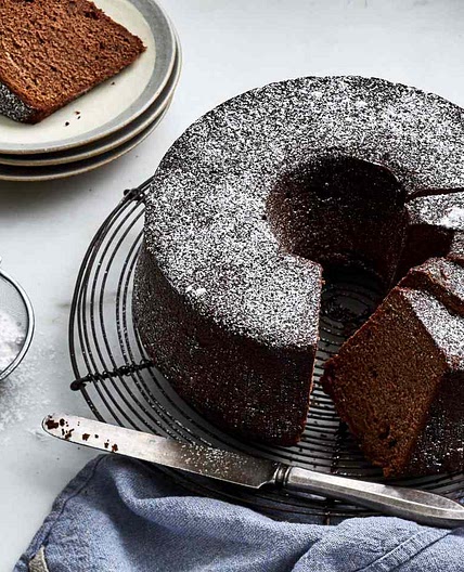 Classic Chocolate Pound Cake