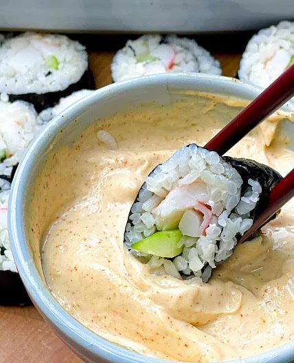Homemade Mayo Sauce for Sushi