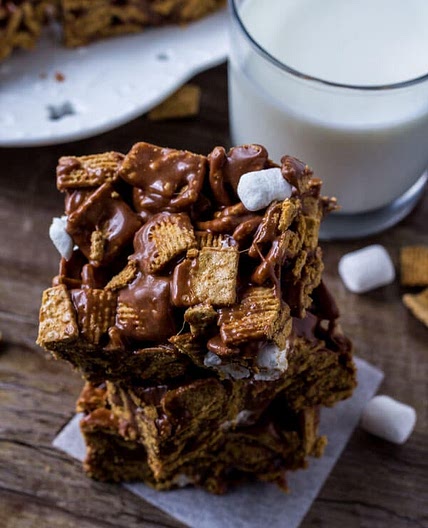 Golden Grahams S'Mores Bars