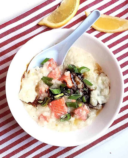 Salmon Congee (Fish Porridge)