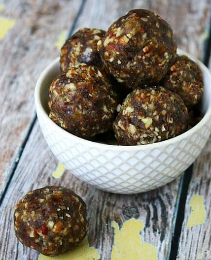 Gluten-Free Vegan No-Bake Pecan Pie Truffles