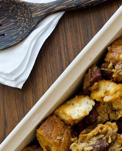 Chorizo and Green Olive Stuffing Recipe