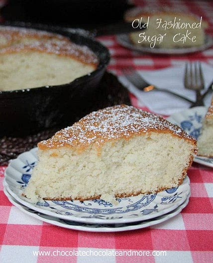 Old Fashioned Sugar Cake