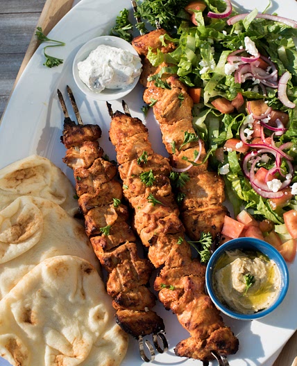 Turkish Chicken Kebabs (Whole30 Recipe included)