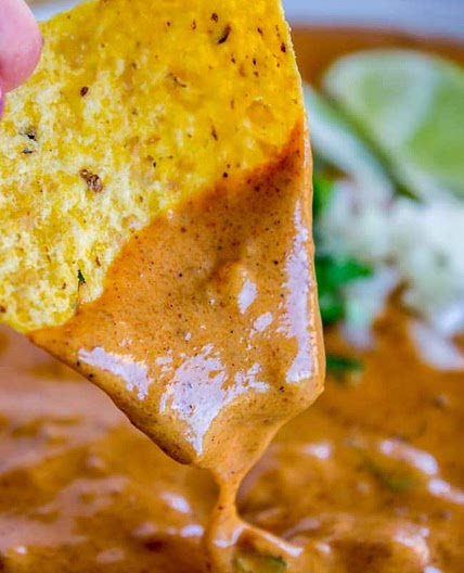 Copycat Chili's Queso Dip (Slow Cooker)