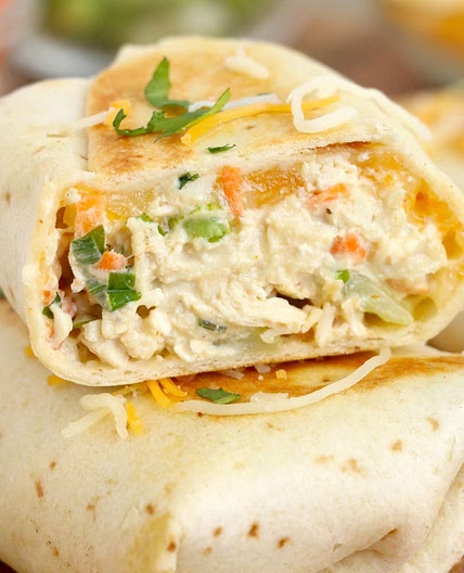 Easy Chicken Salad Snack Wraps