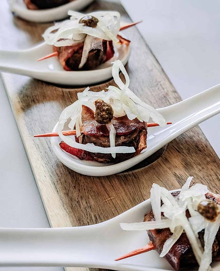 Bacon Wrapped Bratwurst