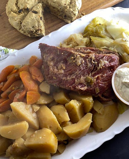 Low FODMAP Slow Cooker Corned Beef