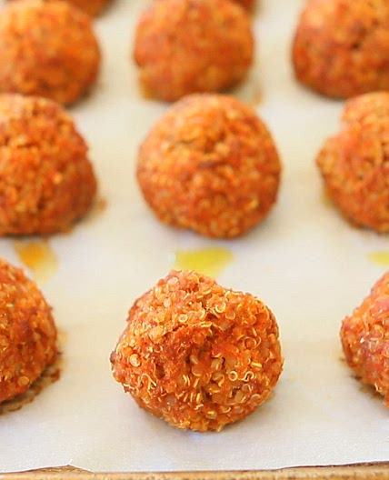 Quinoa beef meatballs recipe – baby finger food
