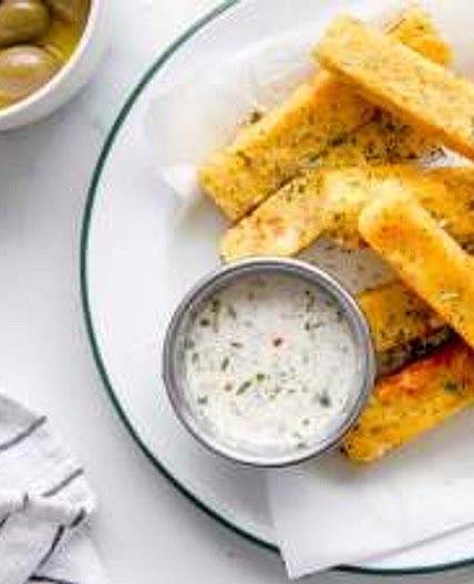 Polenta Feta Fries