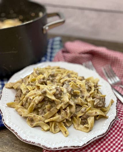 Copycat Homemade Hamburger Helper Beef Stroganoff