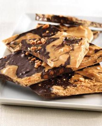 Chocolate Peanut Butter Crunch Bark With CHIPITS