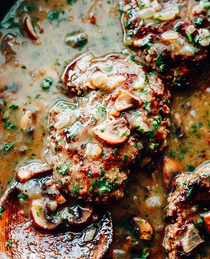 Old Fashioned Salisbury Steak Recipe