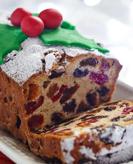 Receita de Bolo de Natal com frutas cristalizadas