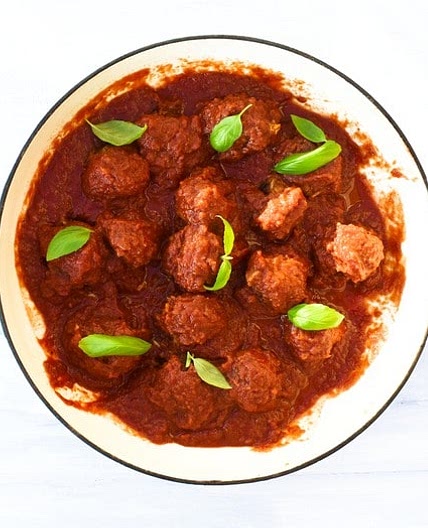 Vegan Chickpea 'Meatballs'