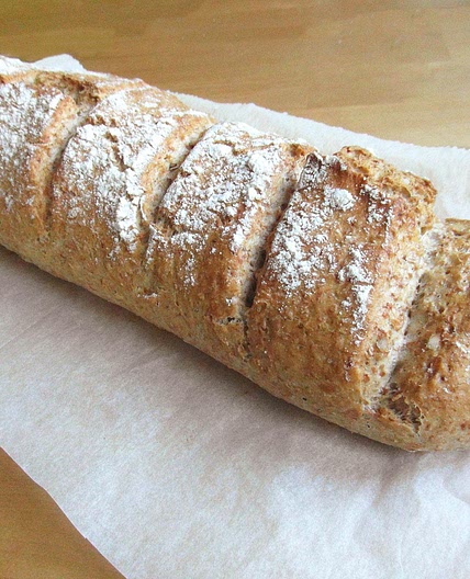 Receita de Pão caseiro integral simples