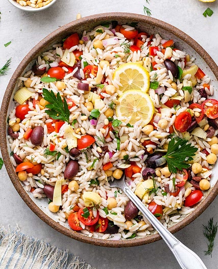 Mediterranean Orzo Salad