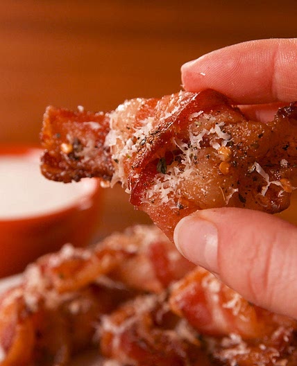 Garlic-Parm Bacon Knots