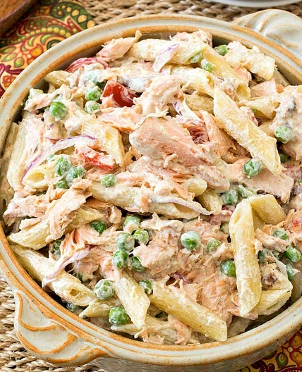 Salmon Pasta Salad