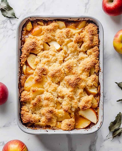 Vegan Apple Cobbler
