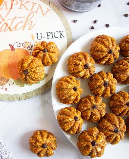 Pumpkin Protein Balls [Dairy-Free)