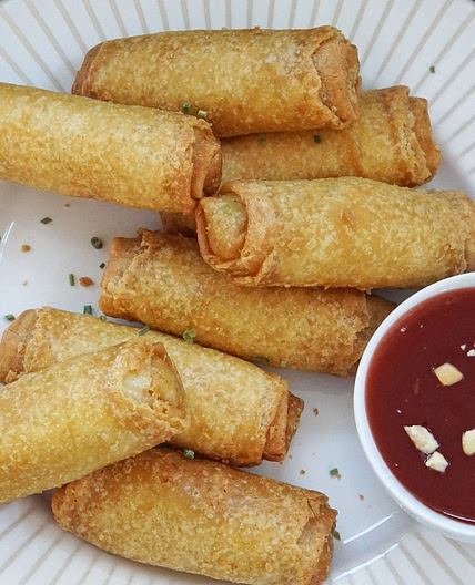Frozen Egg Rolls in the Air Fryer