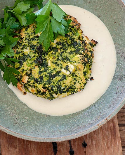 Spinach & Feta Burgers