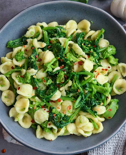 Vegan Orecchiette Cime di Rapa