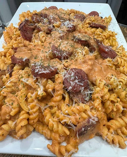 Creamy Smoked Sausage Pasta
