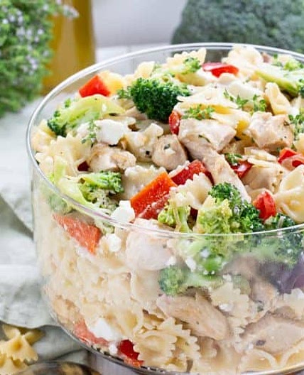 Broccoli and Chicken Pasta Salad
