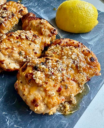 Easy Lemon Garlic Parmesan Chicken