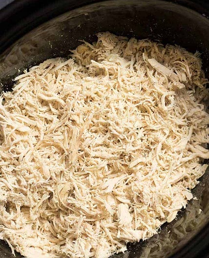 Easy CrockPot Shredded Chicken