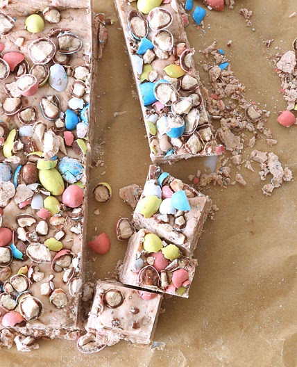 Robin's Egg Malt Fudge