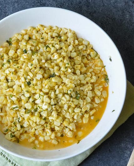 Cilantro Lime Sweet Corn