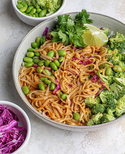 Gochujang Peanut Sauce Noodles