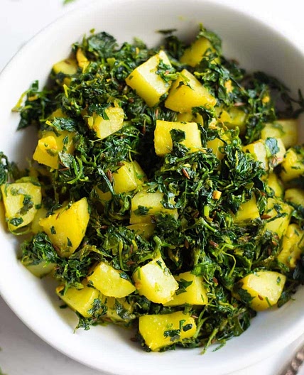 Aloo Methi Recipe