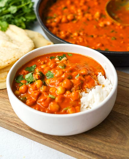 Chickpea Spinach Curry