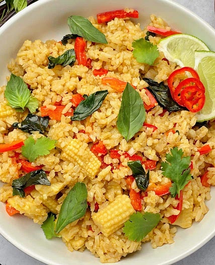 Green Curry Fried Rice