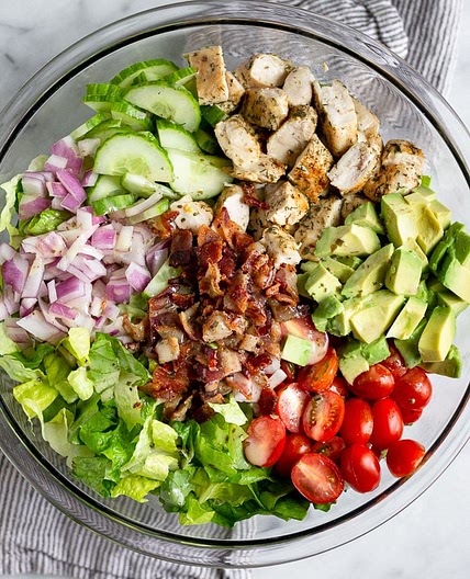 Chicken Bacon Ranch Salad